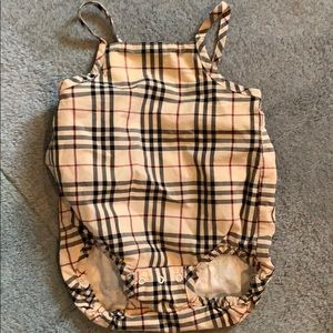 Burberry onesie
